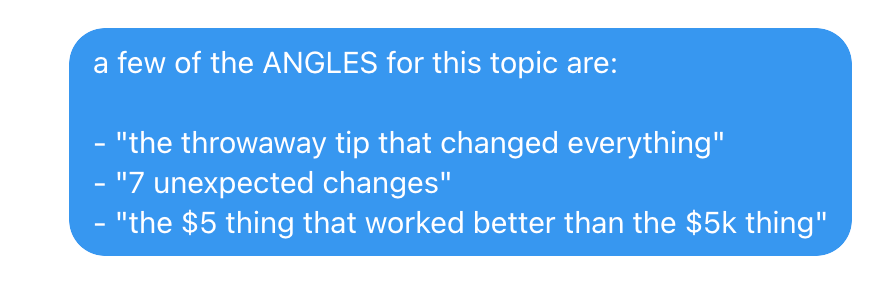 newsletter story